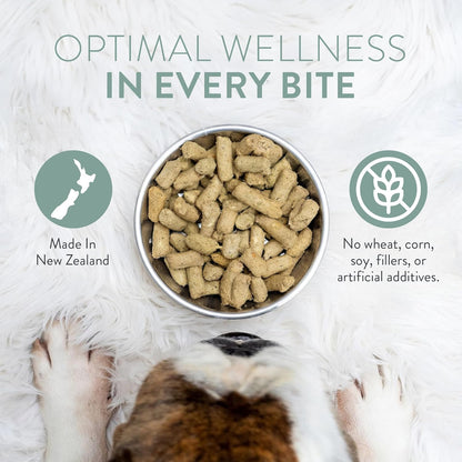 WOOF Freeze Dried & Air Dried Dog Food Bundle - Beef Recipe (9.9 oz Freeze Dried & 3.5 oz Air Dried), High Protein Dog Food, Topper, Mixer, or Treat, All Life Stages