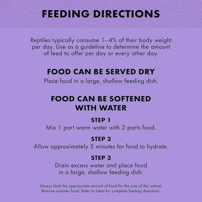 Zilla Pet Reptile Herbivore Food Medley Diet, 4 oz (Pack of 2)