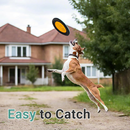 3 Packs Nylon Interactive Dog Flying Disc - Floating Dog Toys for Aggressive chewers - Water Toys for Dogs