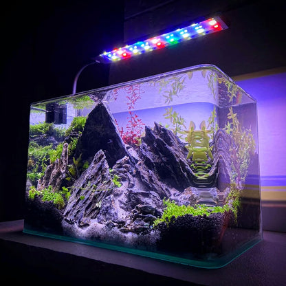 6-8 Inches Natural Seiryu Stone 6 PCS Aquarium Rocks for Aquascaping, Aquarium Landscaping, Terrariums, Fish Tank Decoration, Vivariums, Paludarium, Reptile and Amphibian Enclosures