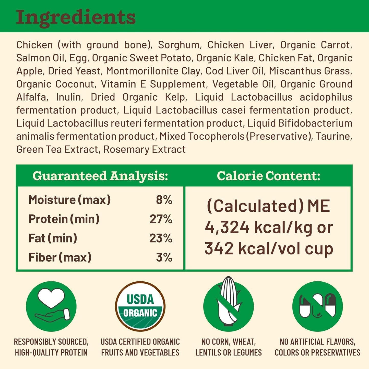 Primal Kibble in The Raw, Freeze Dried Dog Food, Small Breed Recipe, Scoop & Serve, Made with Raw Protein, Whole Ingredient Nutrition, Crafted in The USA, Dry Dog Food 1.5 lb Bag