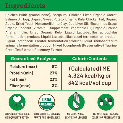 Primal Kibble in The Raw, Freeze Dried Dog Food, Small Breed Recipe, Scoop & Serve, Made with Raw Protein, Whole Ingredient Nutrition, Crafted in The USA, Dry Dog Food 1.5 lb Bag