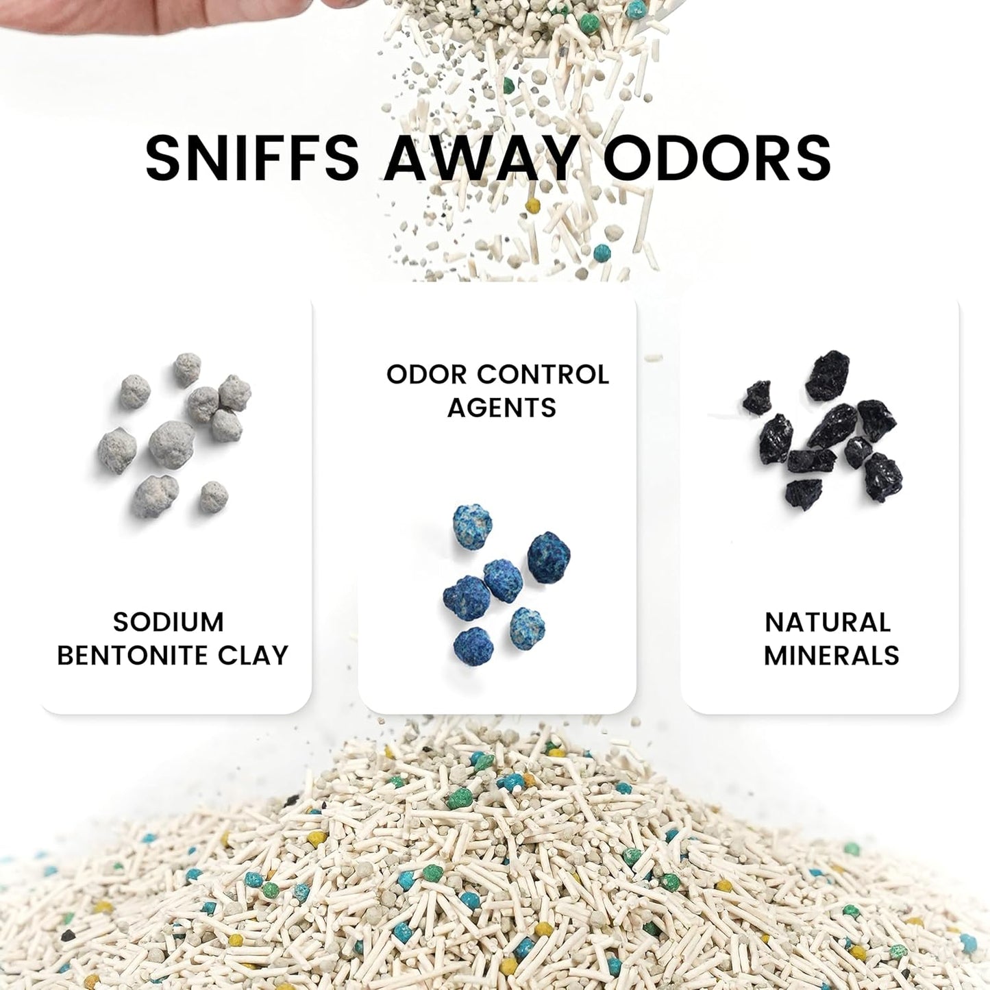 Tofu Cat Litter, Dr. PawPaw Clumping Cat Litter, Green Tea Scent 18 lb, Dust-Free Keep Kitty Tidy, Superior Odor Control Keep Step Fresh