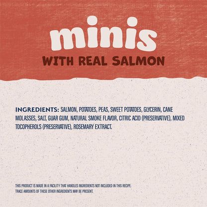 Natural Balance Limited Ingredient Mini-Rewards Salmon Grain-Free Dog Training Treats for Dogs | 5.3 Ounce Canister