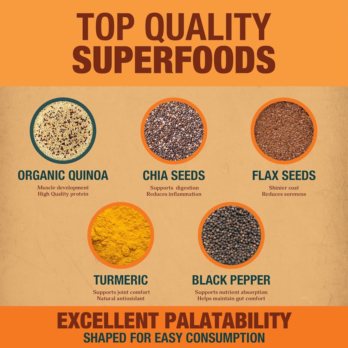 New! APOLO'S 100% Natural Horse Supplement for Daily Feeding – Joint Support, Coat Shine & Strength | Flaxseed, Quinoa, Chia | Turmeric and Black Pepper | 10 LB Bag