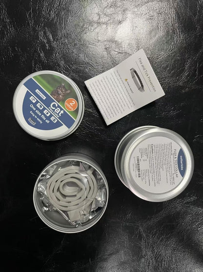 Flea and Tick Prevention for Cats - Collar - 2 Count - Adjustable