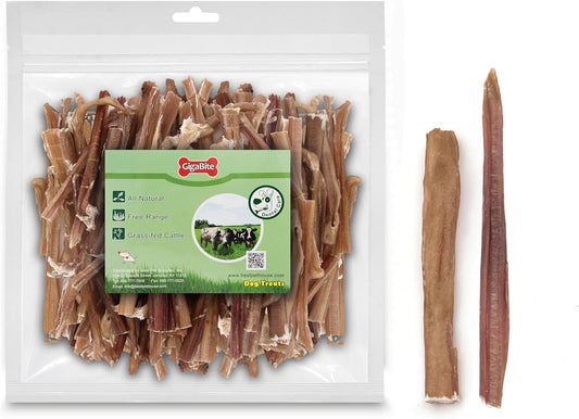 GigaBite All Natural Value Bully Sticks by Best Pet Supplies - 3 to 5 Inch, 1 Pound