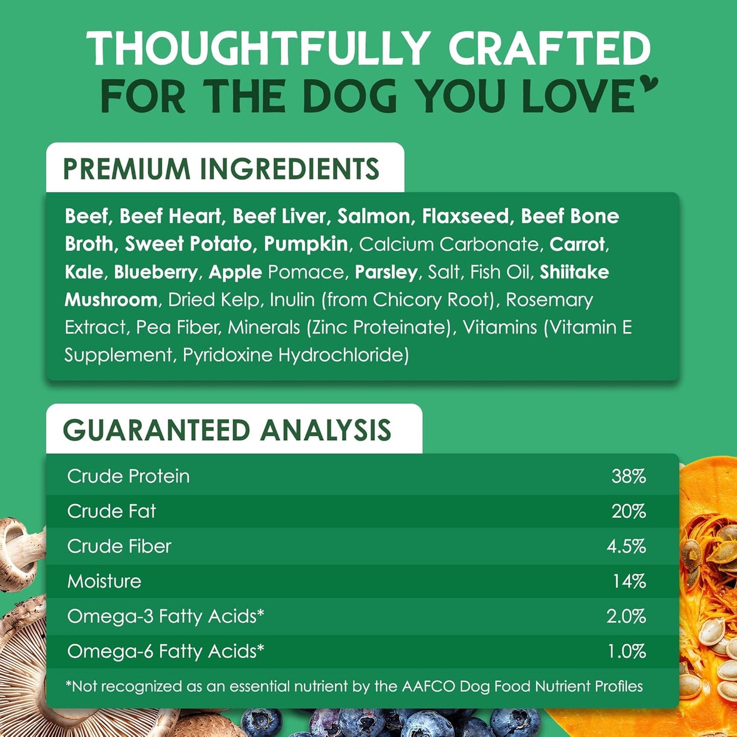 Farmland Traditions The Good List Air-Dried Dog Food with Beef & Bone Broth (2.2 lb) & Lamb, Venison & Bone Broth (2.2 lb) Bundle, High-Protein & Grain-Free