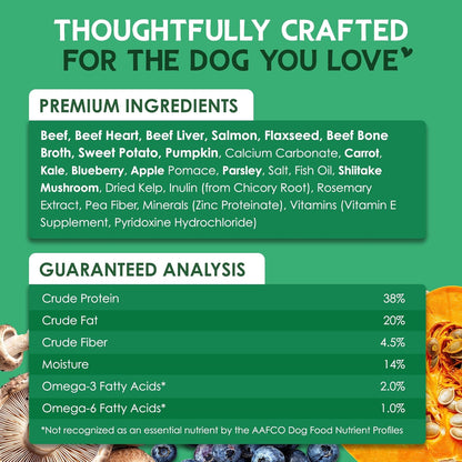 Farmland Traditions The Good List Air-Dried Dog Food with Beef & Bone Broth (2.2 lb) & Lamb, Venison & Bone Broth (2.2 lb) Bundle, High-Protein & Grain-Free