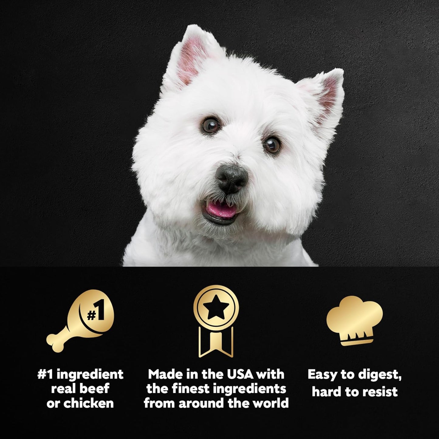 Cesar Wet Dog Food Classic Loaf in Sauce, Breakfast and Dinner with Grilled Steak & Eggs Flavor, and Chicken & Liver Flavor, 3.5 oz. Easy Peel Trays, Variety Pack 24 Count (Pack of 1)