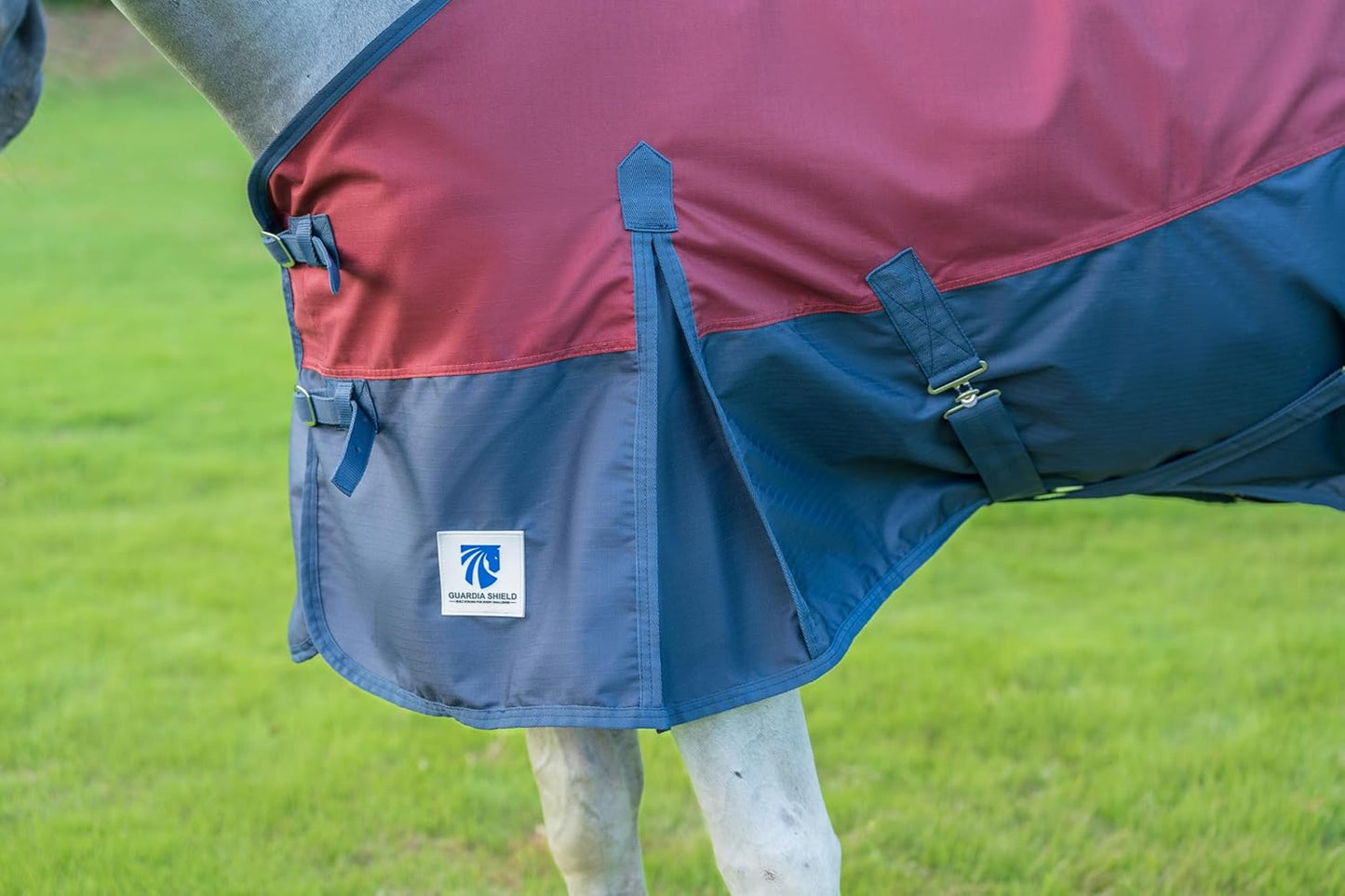 Waterproof Horse Rain Sheet | Horse Turnout Sheets | 600 Denier Ripstop Turnout Blanket | Breathable Lightweight No Fill (0g) | Tear-Resistant Outer & Rub-Free Silky Inner