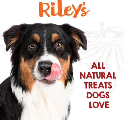 Riley's 12 Inch Beef Collagen Sticks for Dogs, Collagen Chews for Dogs, Bully Stick & Rawhide Alternative, Long Lasting, No Raw Hide Chews, Single Ingredient Dog Treat - 5 ct