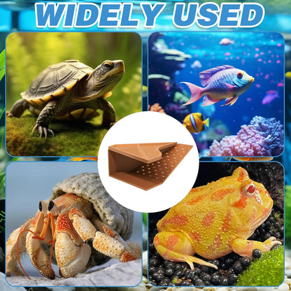 Detachable Hermit Crab Hiding Place, Hermit Crab Decor Accessories Climbing Toy, Habitat Decor for Pet, Aquarium Decorations for Crabs up to 2.4in Tall