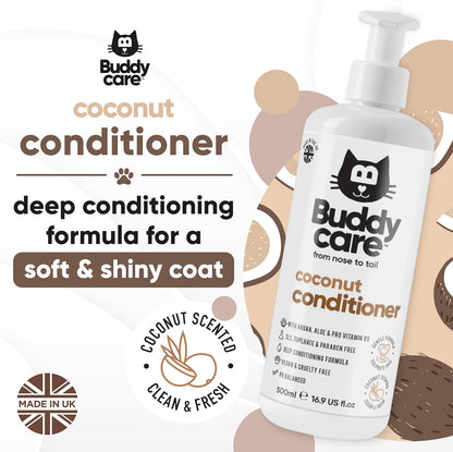 Coconut Cat Conditioner by Buddycare (16.90oz)