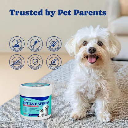 Product Image YoYoBay No Poo Chews for Dogs, Coprophagia Deterrent, Stool Eating Deterrent - with Probiotics, Fiber Blend, Natural Deterrent +Product Image YoYoBay Dog Eye Wipes for Tear Stain Remover