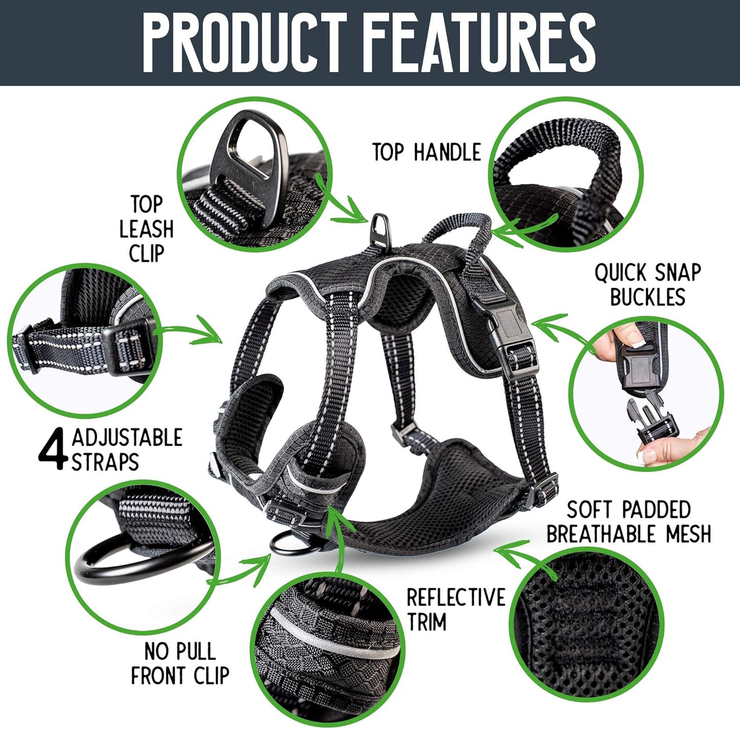 Pet Craft Supply Premium Dog Harness - Small