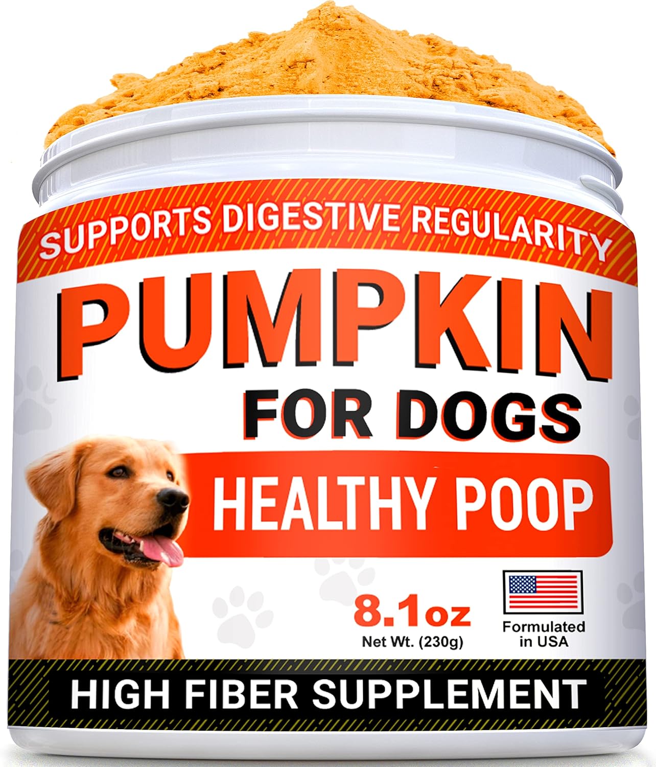 No Poo + Pumpkin for Dogs Bundle - Coprophagia Stool Eating Deterrent + Upset Stomach - Probiotics&Digestive Enzymes + Pure Pumpkin Powder - Stop Eating Poop + Digestion - 120ct + 8.1oz - Made in USA