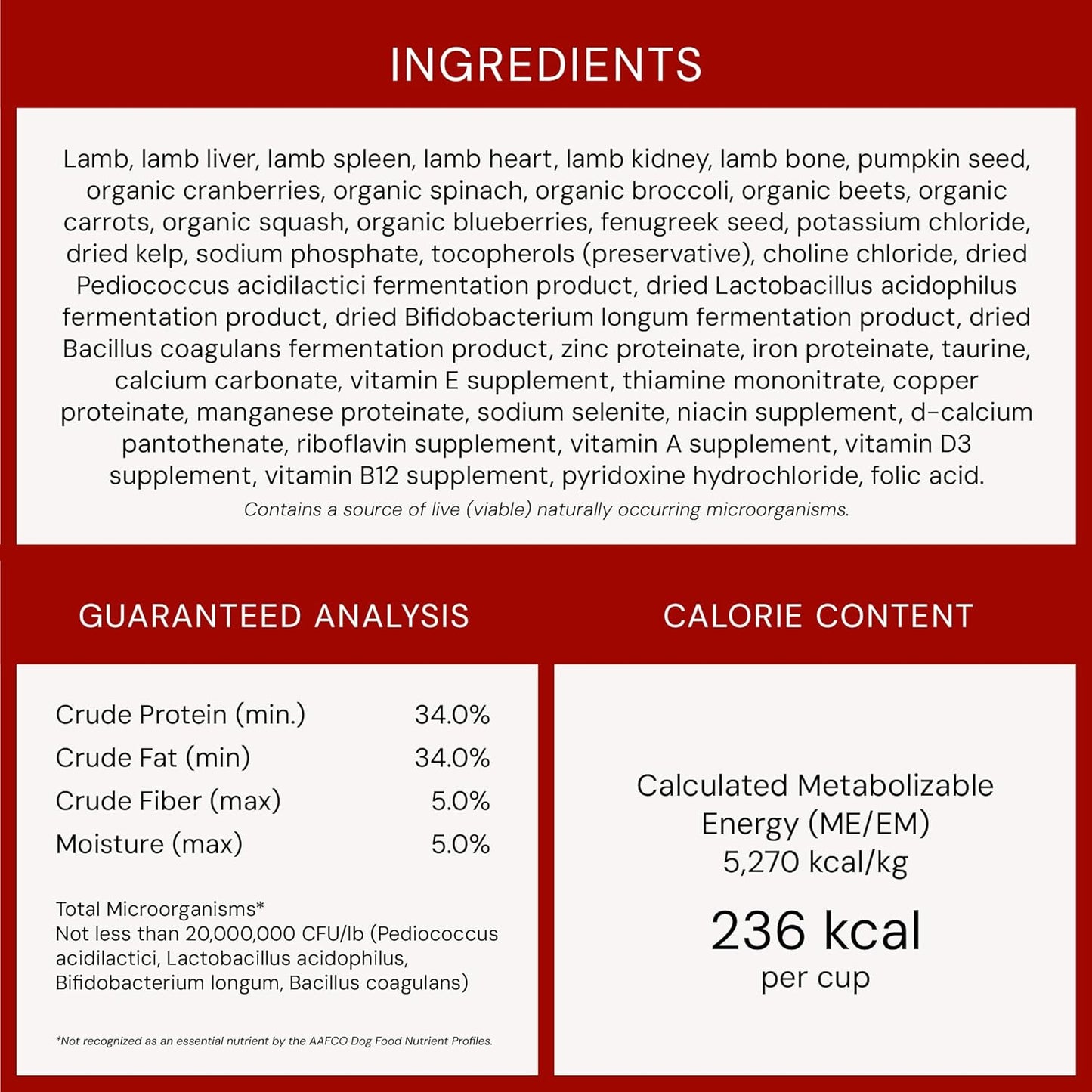 Stella & Chewy's Freeze-Dried Raw Lamb Meal Mixers- Dog Food Topper and Mixer - Made with 95% Grass-Fed Lamb, Organs & Bone - Perfect for Picky Eaters - Grain-Free - 18 oz