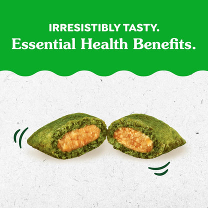 Greenies Feline Smartbites Healthy Kitten Treats, Crunchy and Soft Natural Cat Treats, Chicken Flavor, 16 oz Tub