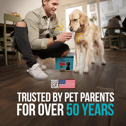 Stewart Beef Liver Dog Treats, 21 oz, ~475 Pieces, Freeze Dried Raw, Single Ingredient, 50% Protein Training Treats or Meal Topper in a Value Size Resealable Tub, Grain Free, Gluten Free