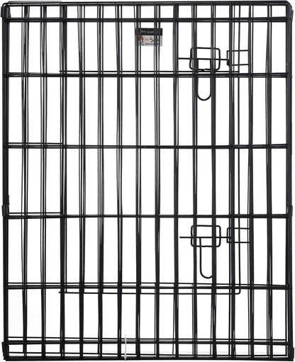 Dog Playpen - Foldable Metal Exercise Puppy Play Pen with 8 24x30in Panels - Indoor/Outdoor Pen with Door for Dogs, Cats or Small Animals by PETMAKER