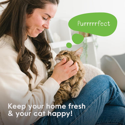 Litter Genie Refill Bags (3-Pack) | Multi-Layers of Odor-Barrier Technology | 1 Square Refill Cartridge Lasts Up to 2 Months Per Cat