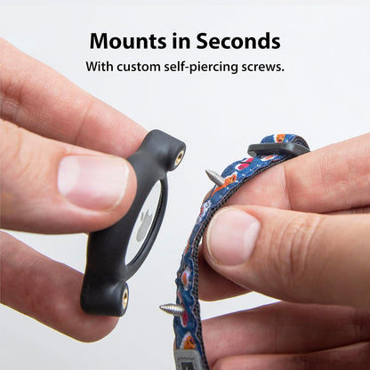 Elevation Lab AirTag Cat Collar Mount - TagVault™ - The Secure & Compact AirTag Holder for Cats | Doesn't Dangle, for Small Dogs Too