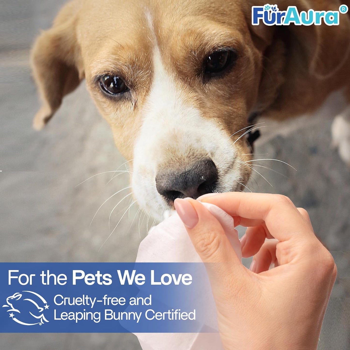 99% Water Dog Wipes, Extra Large 8x8 Puppy Wipes for Sensitive Skin – Hypoallergenic Pet Wipes for Grooming Tear Stain, Face, Ears, Eyes Paws & Butt – Alcohol Free, Biodegradable, Unscented 100 Count