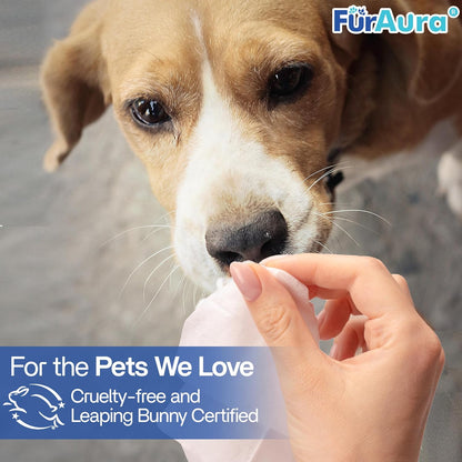 99% Water Dog Wipes, Extra Large 8x8 Puppy Wipes for Sensitive Skin – Hypoallergenic Pet Wipes for Grooming Tear Stain, Face, Ears, Eyes Paws & Butt – Alcohol Free, Biodegradable, Unscented 100 Count