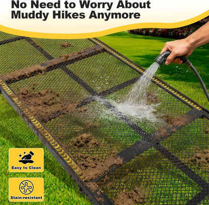 Dog Ramp for Car, 74" X 20"Outdoor Portable Dog Ramps for Truck, SUV, with Non-Slip Surface,Support Up to 250LBS,Pet Ramp for Medium & Large Dogs