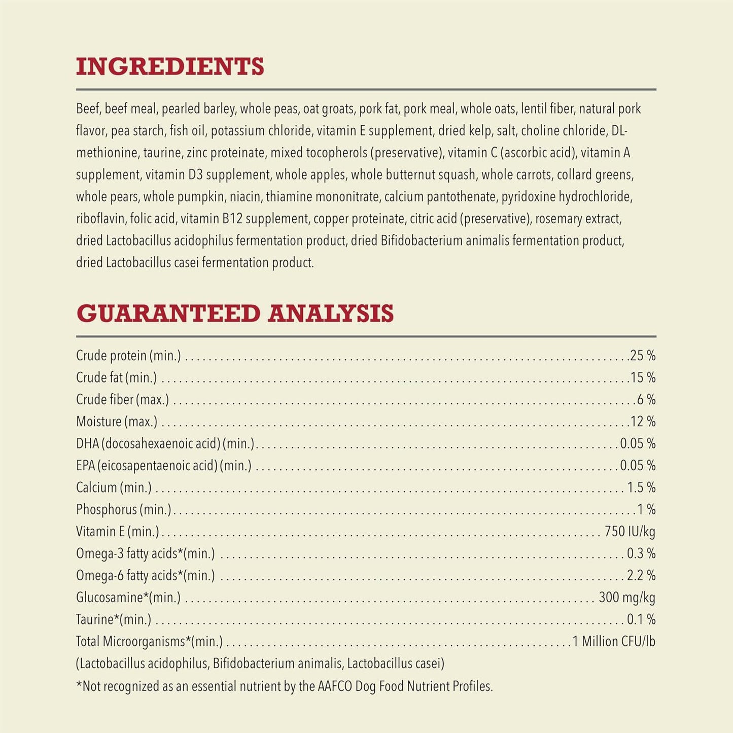 ACANA Classics Dry Dog Food Beef and Barley Recipe 32lb Bag