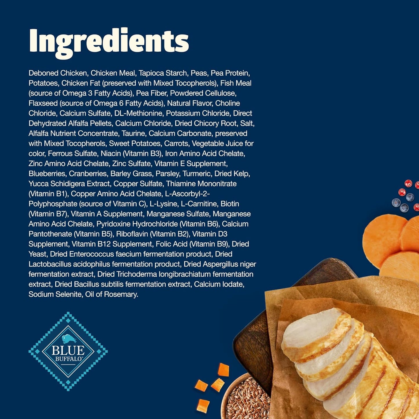 Blue Buffalo Freedom Grain-Free Adult Dry Cat Food, Complete & Balanced Nutrition for Indoor Cats, Made with Natural Ingredients, Chicken Recipe, 5-lb. Bag