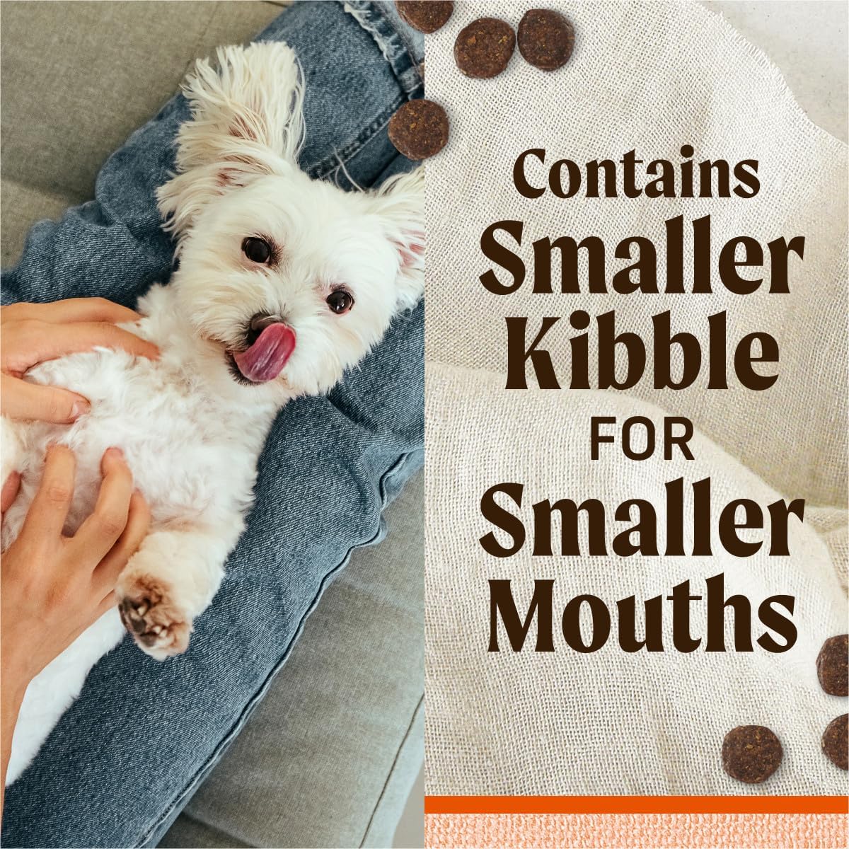 Merrick Lil’ Plates Premium Grain Free Dry Dog Food For Small Dogs, Real Texas Beef And Sweet Potato Kibble - 4.0 lb. Bag