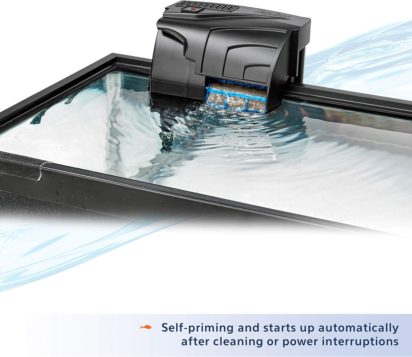 Aqueon QuietFlow 30 LED PRO Aquarium Fish Tank Power Filter For Up To 45 Gallon Aquariums