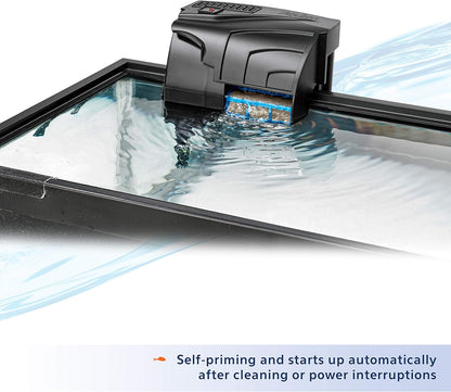 Aqueon QuietFlow 30 LED PRO Aquarium Fish Tank Power Filter For Up To 45 Gallon Aquariums