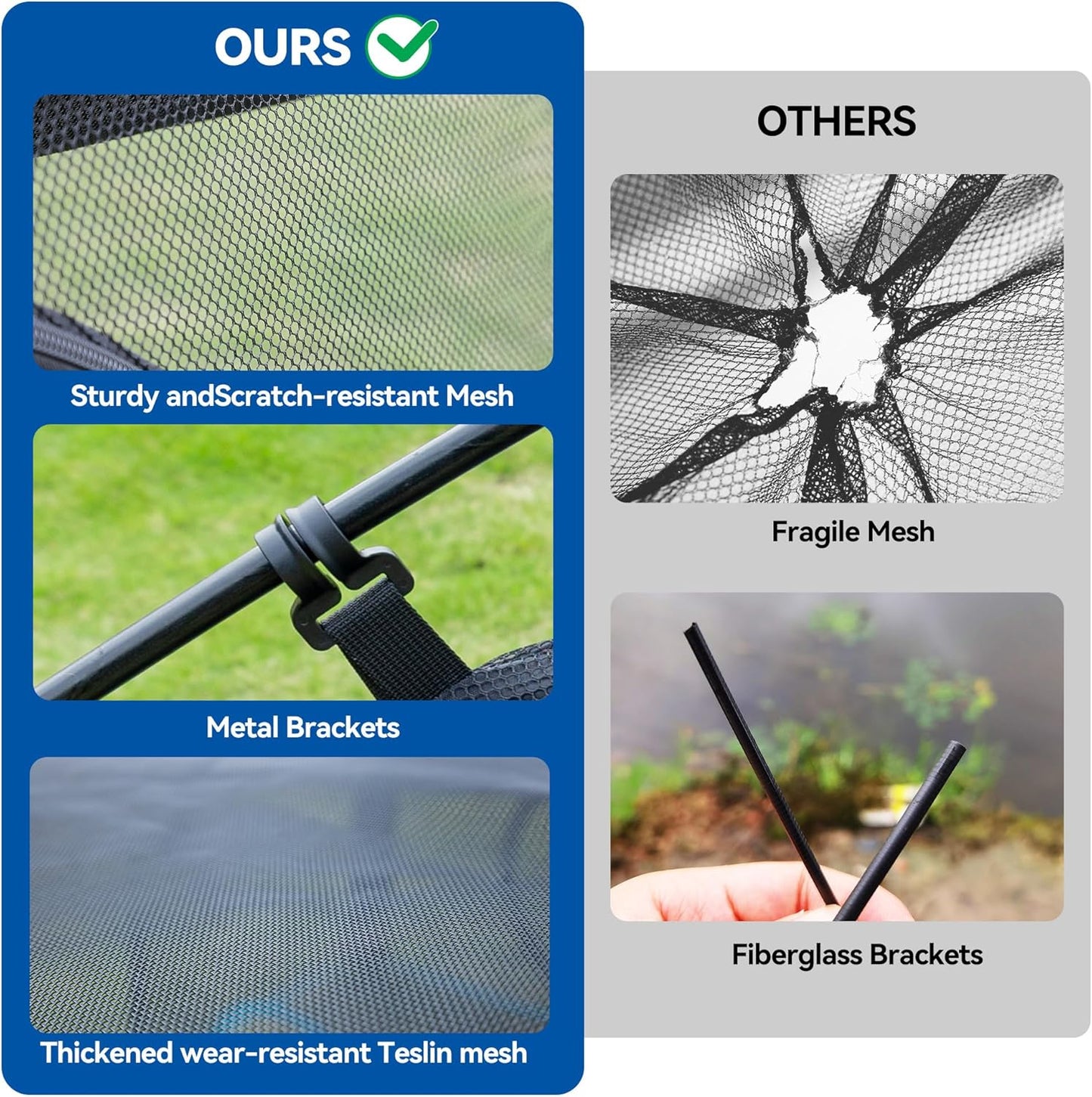 Extra Large Catio Cat Enclosure for Indoor and Outdoor with waterproof bottom,Itent 3 Tier Spacious Cat Tower Tent,Portable Cat Tent for Patio,Balcony, Deck & Camping Weatherproof & Sunproof(Patented)