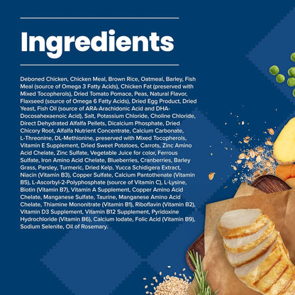 Blue Buffalo Life Protection Formula Puppy Dry Dog Food with DHA and ARA, Made with Natural Ingredients, Chicken & Brown Rice Recipe, 5-lb Bag