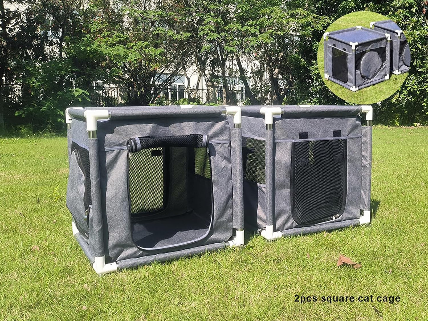 3-in-1 Dog Playpen,Pop Up Pet Playpen Cats Enclosure for Kitten and Puppy Indoor Outdoor Use