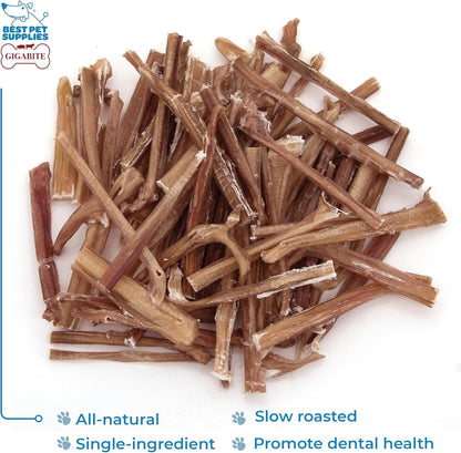 GigaBite All Natural Value Bully Sticks by Best Pet Supplies - 3 to 5 Inch, 1 Pound