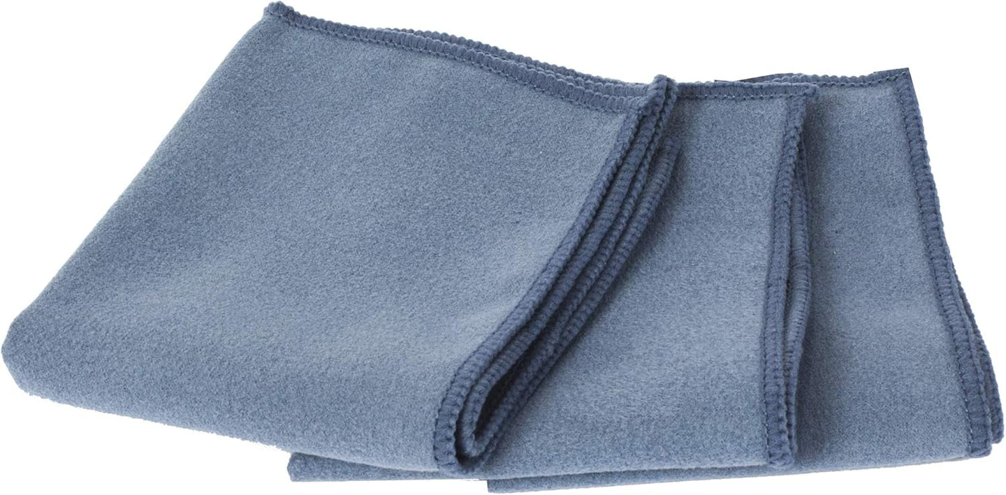ECP Equine Comfort Products Microfiber Tack Cleaning Towels, Lifts Dirt, Dust & Sweat from Saddles, Bridles & Girths, Polishes Metal & Boots, Chemical-Free Leather Care, for Shows & Daily Use, 3-Pack