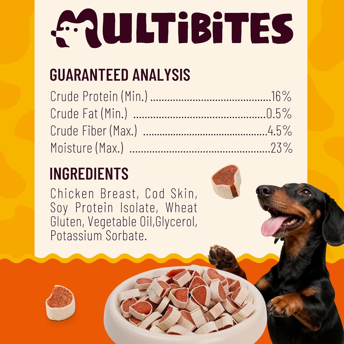 14.1 oz Chicken Sushi Rolls Soft Dog Treats Chewy Dog Training Treats with Cod Skin High Protein Dog Snacks for All Dogs