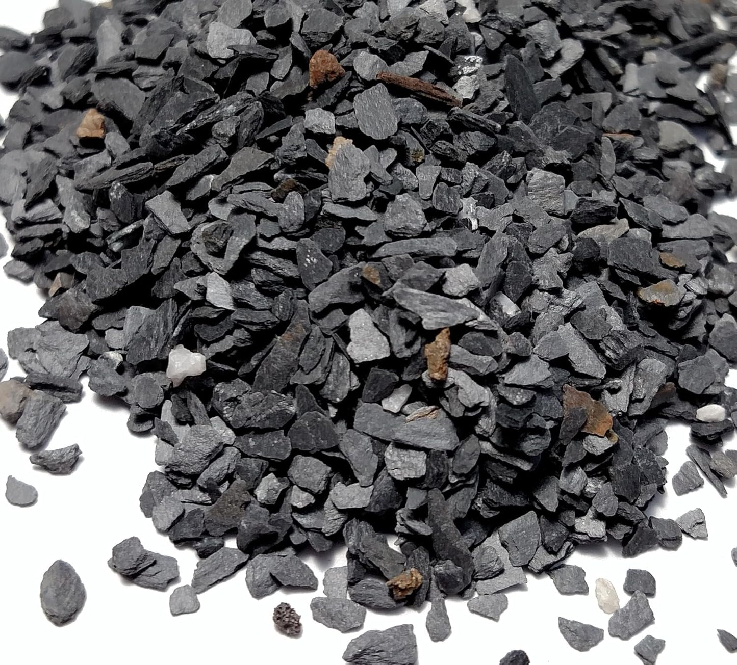 Natural Slate Stone Coarse Sand Less Than 1/8" - USA Sourced and Packaged for Mosaic Stone Art, Crafts, Basing Models, Wargaming, Bonsai, Succulents, Miniature or Fairy Gardens (1 lb)