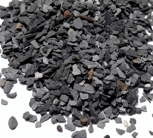 Natural Slate Stone Coarse Sand Less Than 1/8" - USA Sourced and Packaged for Mosaic Stone Art, Crafts, Basing Models, Wargaming, Bonsai, Succulents, Miniature or Fairy Gardens (1 lb)