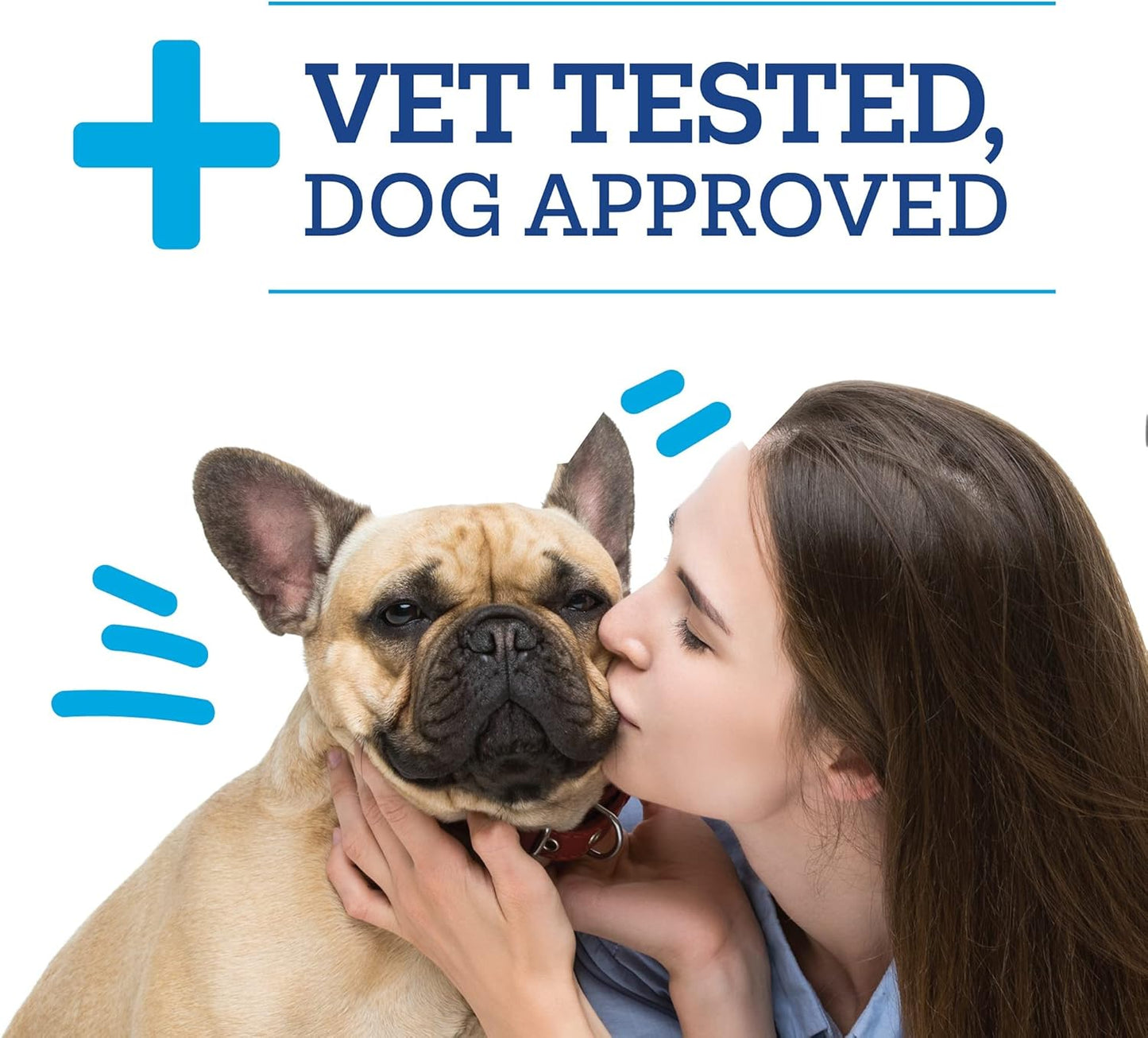 Vetality Brush Free Daily Dental Care Chews for Dogs | Cleans Teeth and Freshens Breath | 30 Count | B.E.S.T. Complex Provides Complete Oral Cleaning and Tartar Control