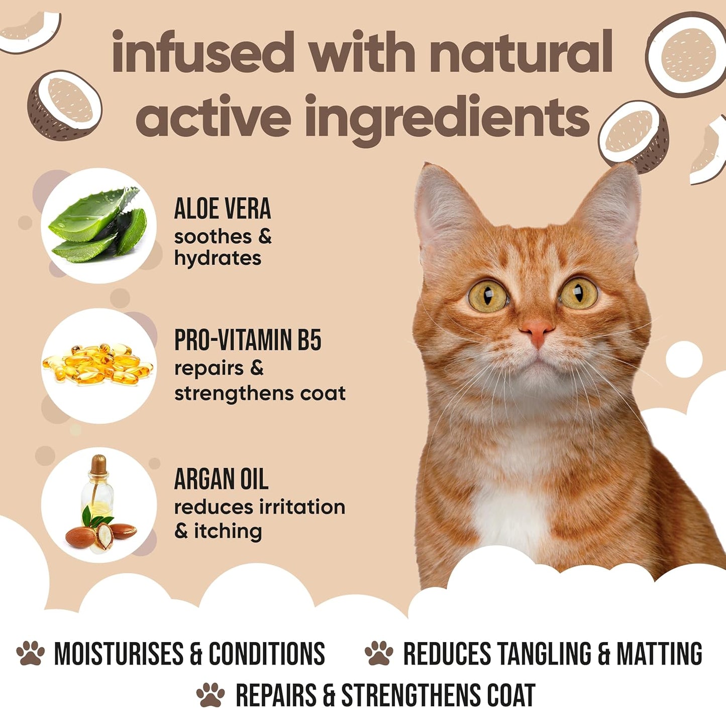 Coconut Cat Conditioner by Buddycare (16.90oz)