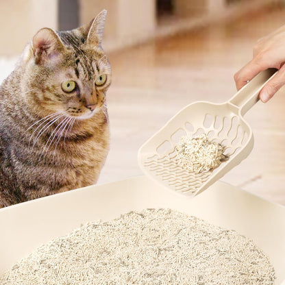 Lady N Ultimate Cat Litter Bundle: Pellet Tofu Cat Litter (Unscented 9lb) + Infinity Scoop, Dust-Free, Low Tracking, Odor Control, with Scoop Designed for Tofu Litter