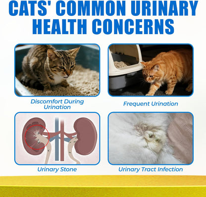 Just Try 300 Bites 6.35 oz Urinary Tract Bites for Cats - Cranberry & D Mannose Formula for Bladder Health - Prevent UTI & Promote Urinary Comfort - Grain Free, Natural Ingredients Cat Supplements