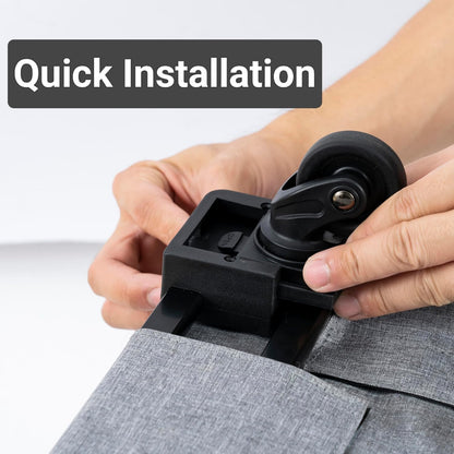 Cat Dog Carrier with Wheels（Total 5pcs - One for Replacement