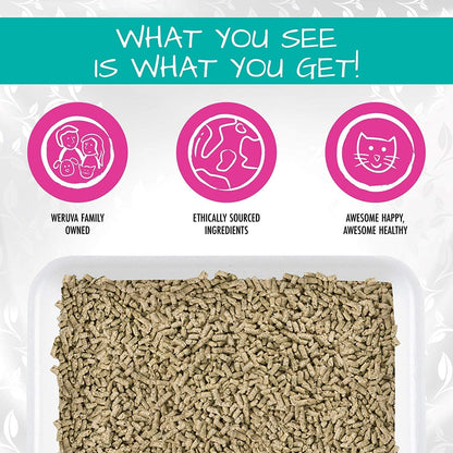 Weruva It's Potty Time Cat Litter and Pelleted Litter Scoop, 11.7 Pounds