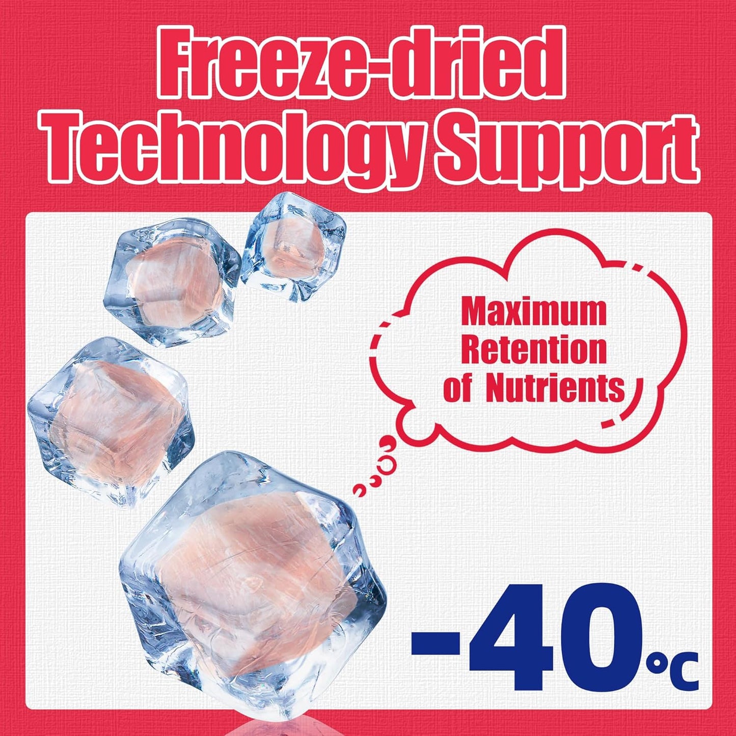 Just Try 7.04 oz Freeze Dried Chicken Cat & Dog Treats Food Topper Raw Single Ingredient High Protein Grain Free Healthy Dog Training Treats